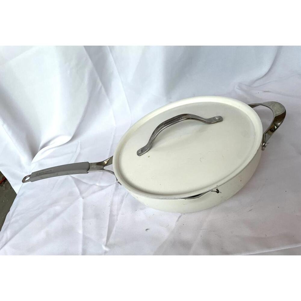 Tramontina All-in-One Plus 5-Quart Multi-Purpose Pan with Lid & Spoon - USED